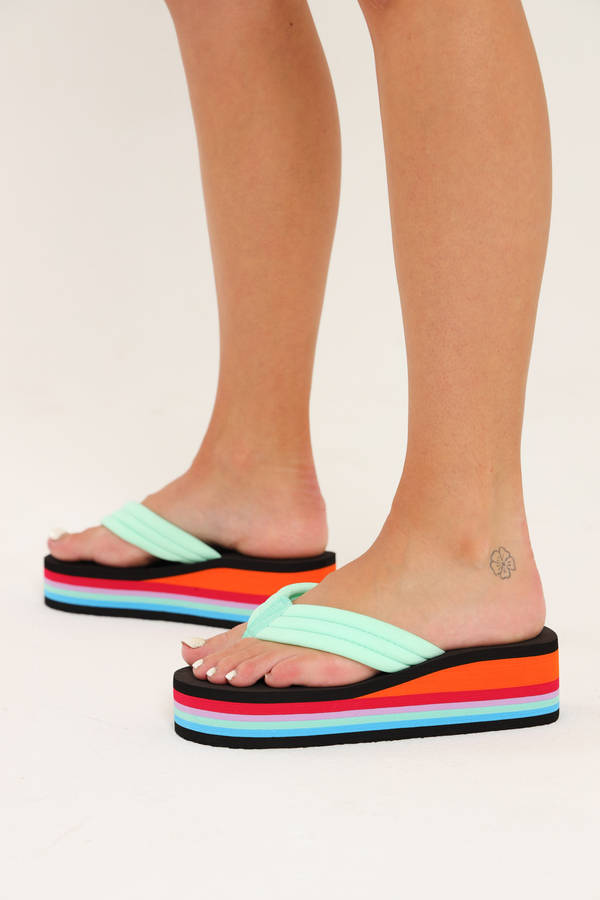Ladies Platform Slops