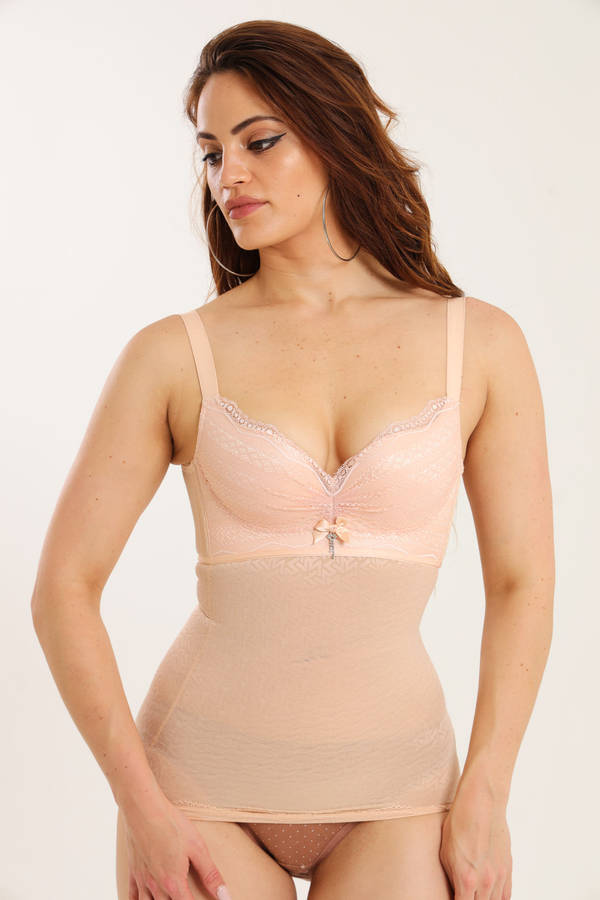 Luxury Shapewear Body Shaper With Push Up Padded Bra