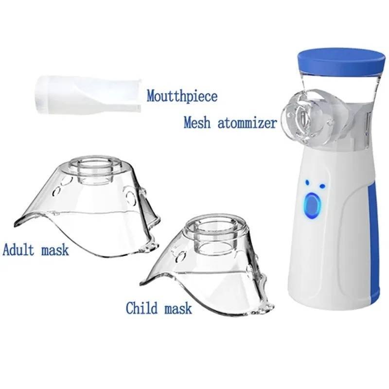 Portable Ultrasonic Mesh Nebulizer Mini Handheld Inhaler Respirator W-302