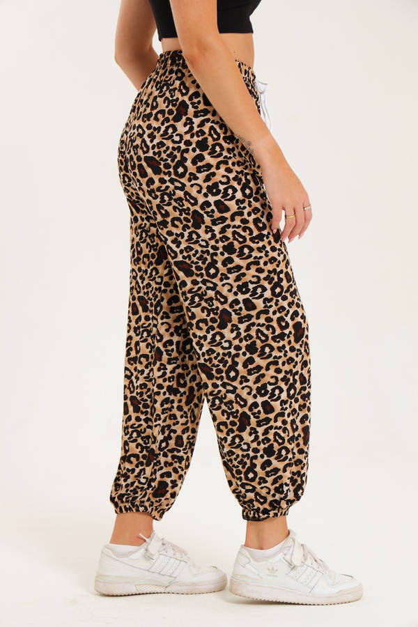 Senza® Casual Harem Wide Leg Everyday Printed Pants