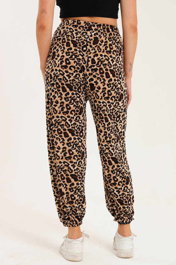 Senza® Casual Harem Wide Leg Everyday Printed Pants