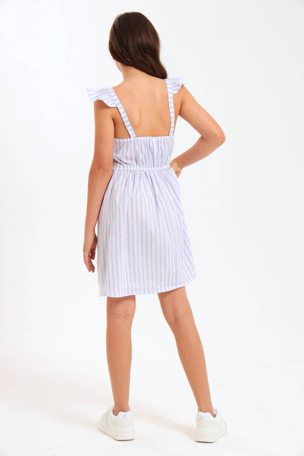 Girl Sleeveless Dress 7 to 14 Years