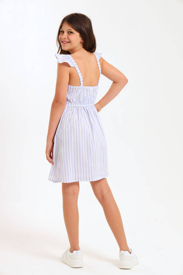 Girl Sleeveless Dress 7 to 14 Years