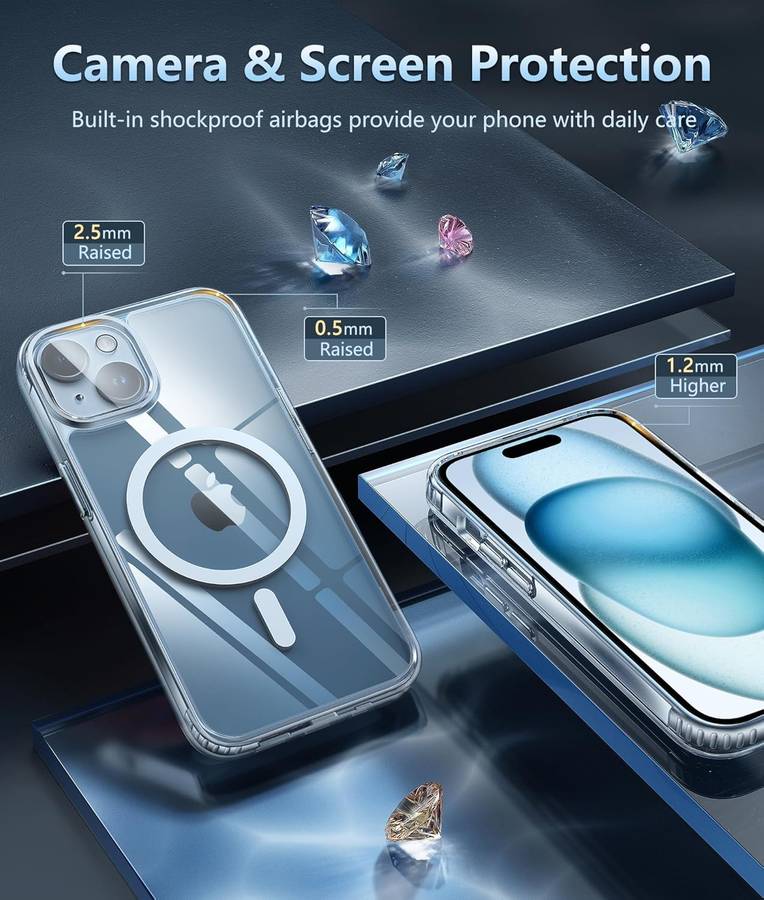 HOCO Apple iPhone 15 MagSafe Clear Case