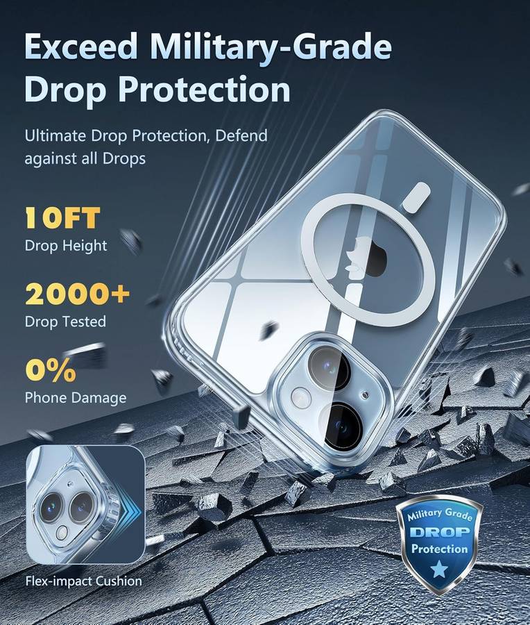 HOCO Apple iPhone 15 MagSafe Clear Case