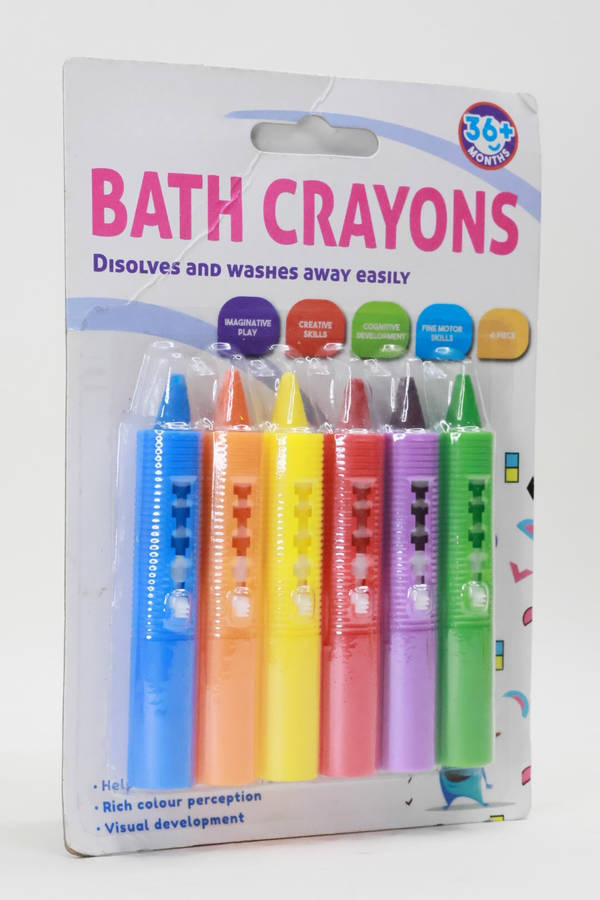 Kids Bath Crayons 6 Piece Set PROMO-2-FOR-1
