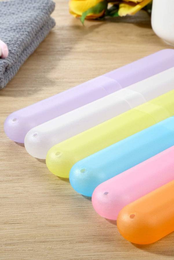 Senza®6 Piece Travel Toothbrush Case Holders