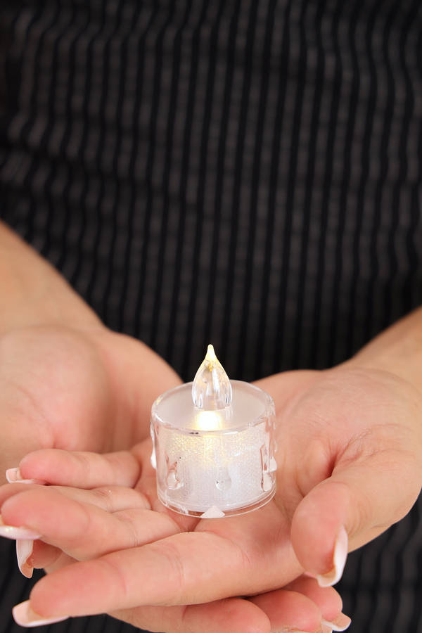 Led Smokeless Candle Light Battery Operated 4cm X 4cm