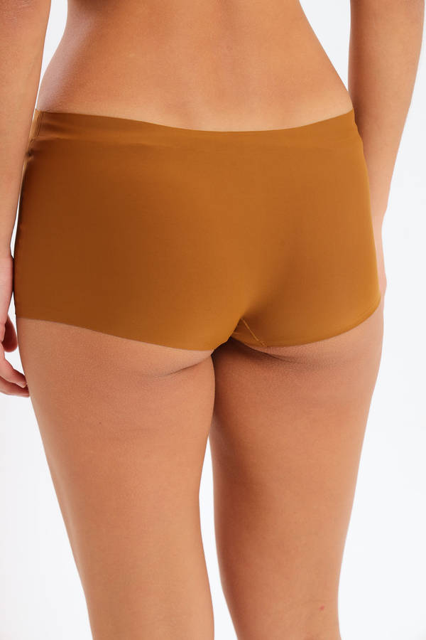 Senza® Ladies 3 Pack Branded No Show Seamless Boyleg Panties
