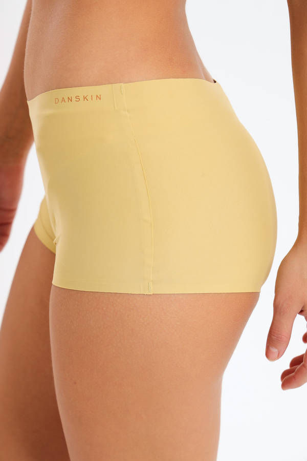 Senza® Ladies 3 Pack Branded No Show Seamless Boyleg Panties