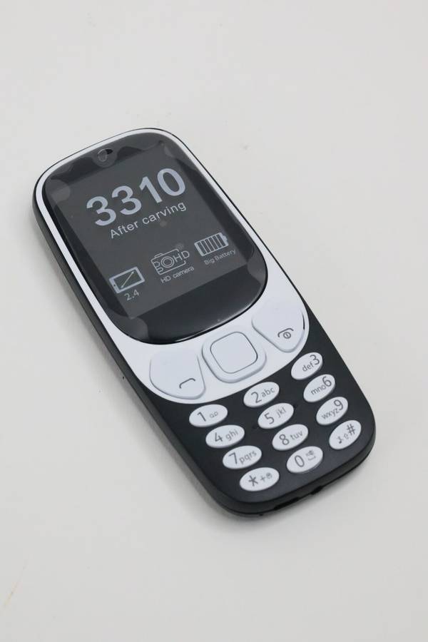 Classic 3310 Dual Sim Emergency Parent Phone or Kids Pick-Up-Phone