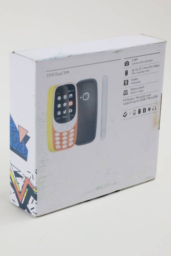 Classic 3310 Dual Sim Emergency Parent Phone or Kids Pick-Up-Phone