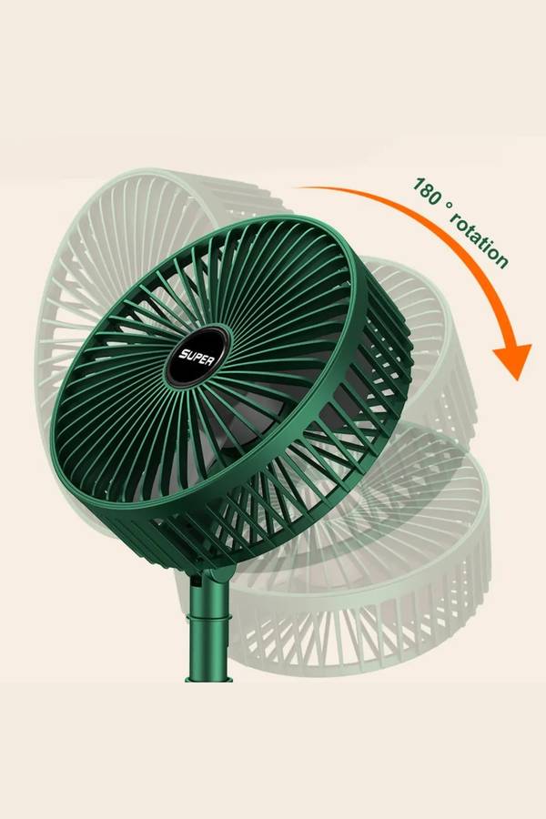 Folding Desktop Rechargeable Telescopic Air Cooler Fan