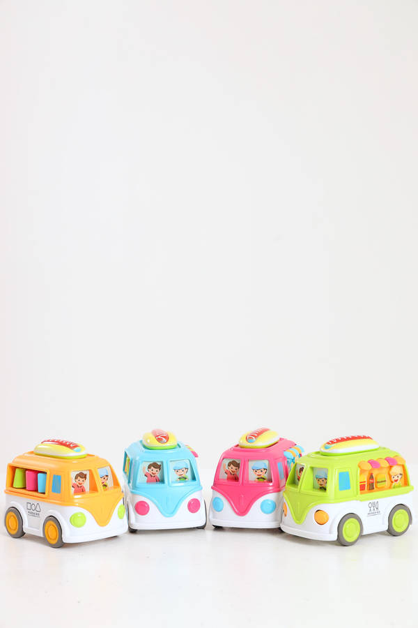Kids 4-Piece Mini Van Toy Set