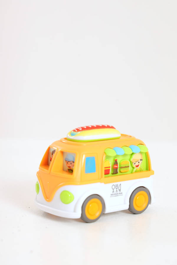 Kids 4-Piece Mini Van Toy Set