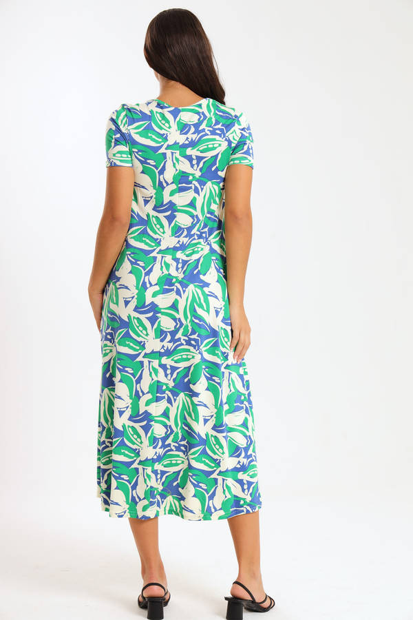 Ladies Midaxi Summer Dress  With Pockets