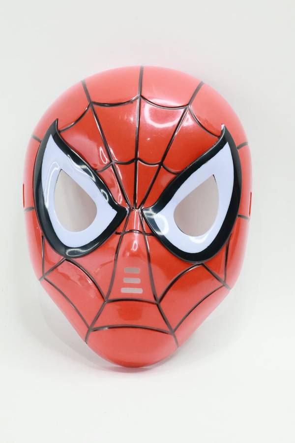 Spiderman Or Iron Man Light Up Face Mask Shield