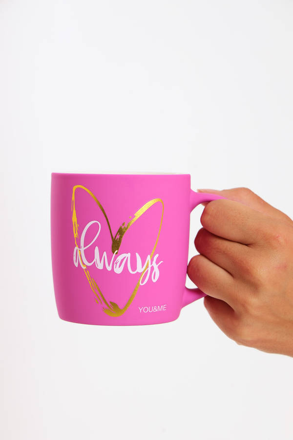 Senza® Always You &amp; Me Coffee - Tea Mugs 400ml