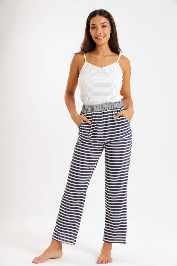 Ladies Pyjama Pants with Pockets
