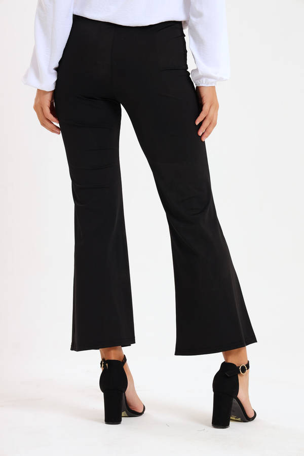 Ladies Skin Tight Wide Leg Pants
