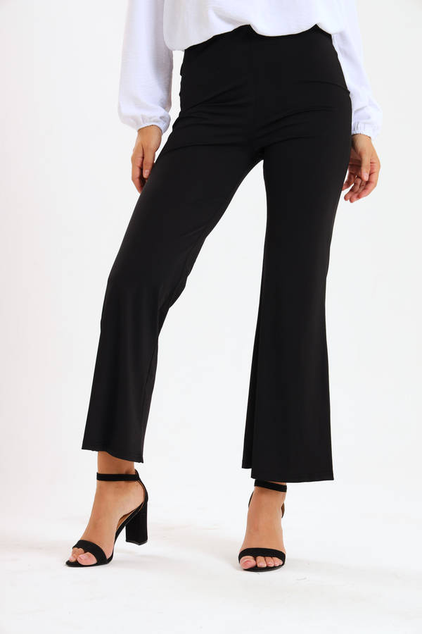 Ladies Skin Tight Wide Leg Pants