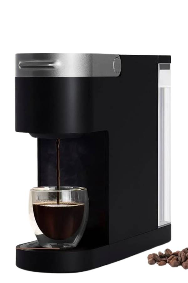 Senza® 2 x 250ml Clear Double Wall Coffee Glass Mugs