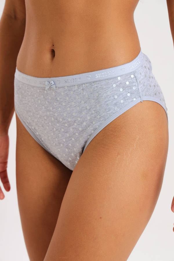 Branded 4 Pack Cotton Stretch Bikini Panties Assorted Box Pack