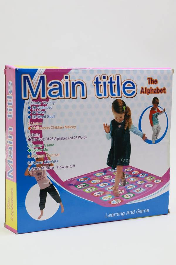 Main Title Interactive Alphabet Educational Sound Mat