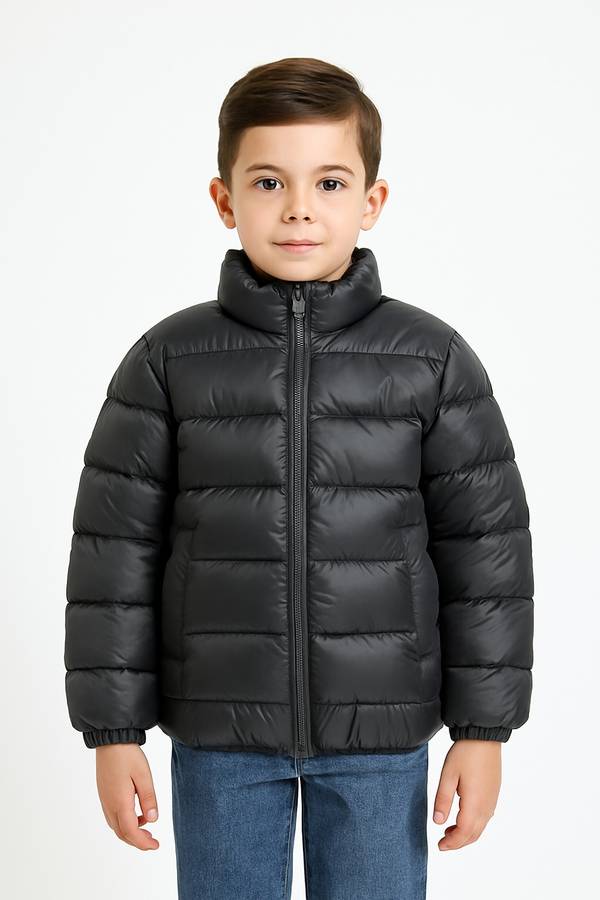 Kids Premium Puffer Jacket With Carry Bag 3 to 8 Years