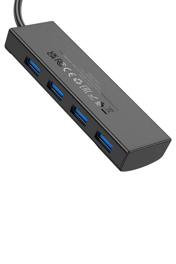 Hoco HB41 USB A Hub Easy  4 × USB-A3.0