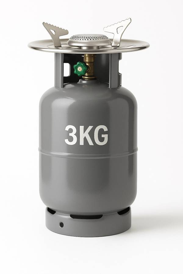 3kg Gas Cylinder and Cooker Top Combo Deal