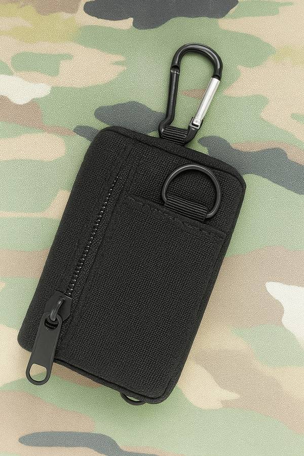 Senza® Small Tactical Hunting Belt Pouch With Compartments & Hook