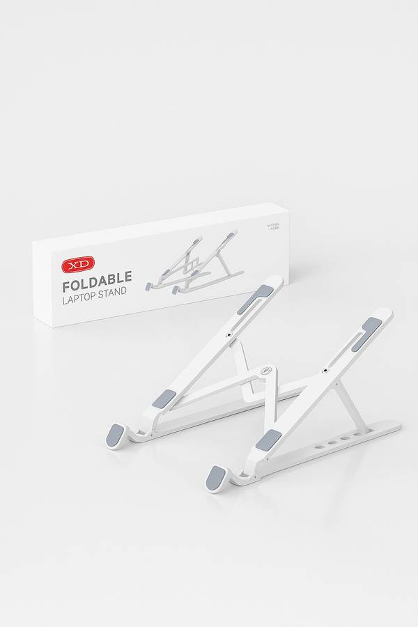 XO-C102 Aluminium Foldable Laptop Stand - White