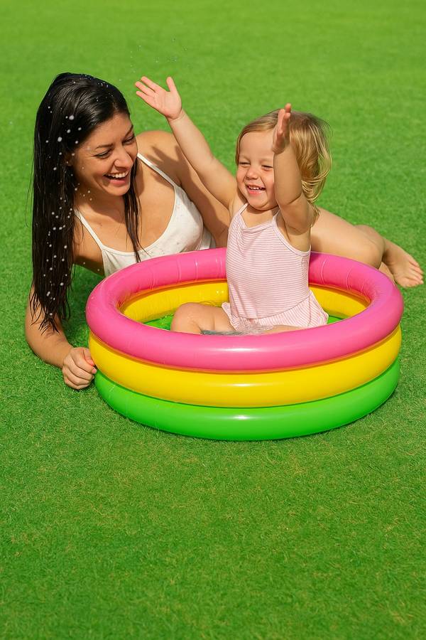 Intex Baby Play Rainbow Inflatable Pool 86 x 25cm
