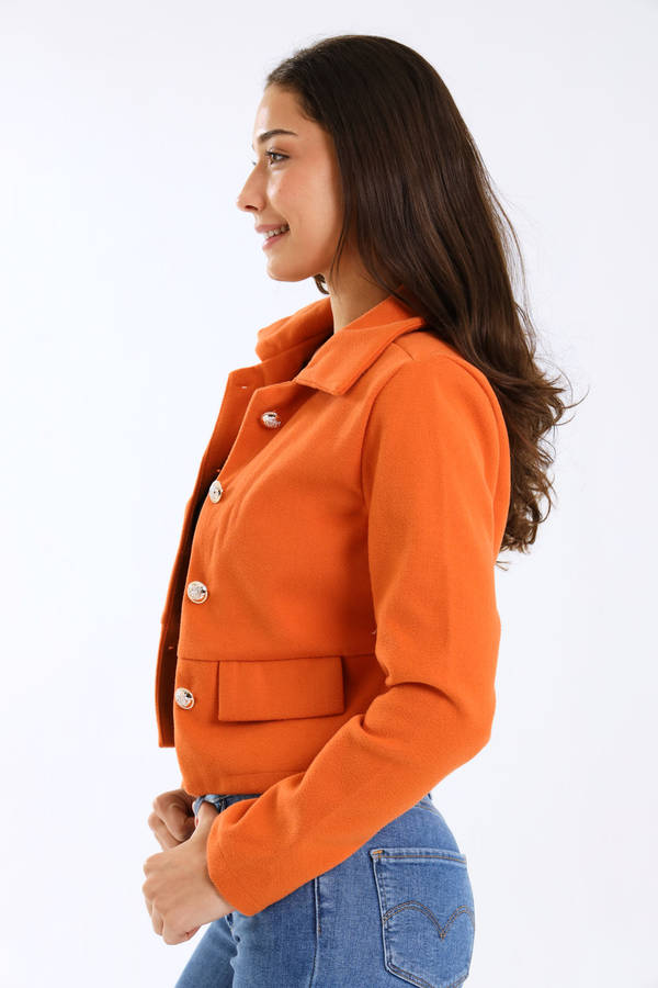 Ladies Melton Bunny Jacket