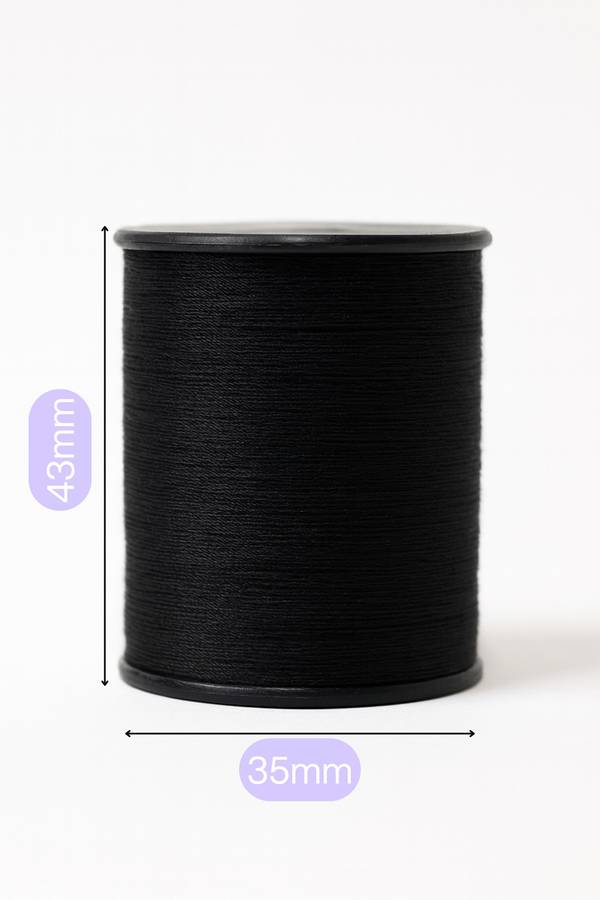 Senza® Haberdashery Sewing Thread Black 200m