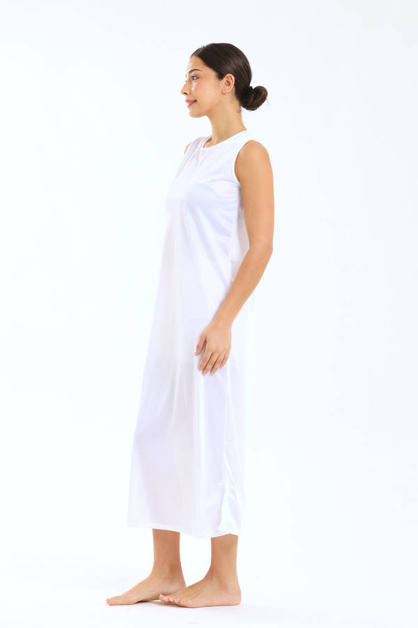 Senza® Wide Strap Full Length Slip Dress