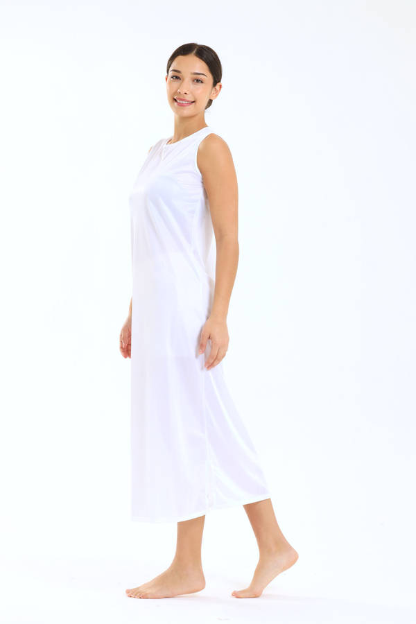 Senza® Wide Strap Full Length Slip Dress