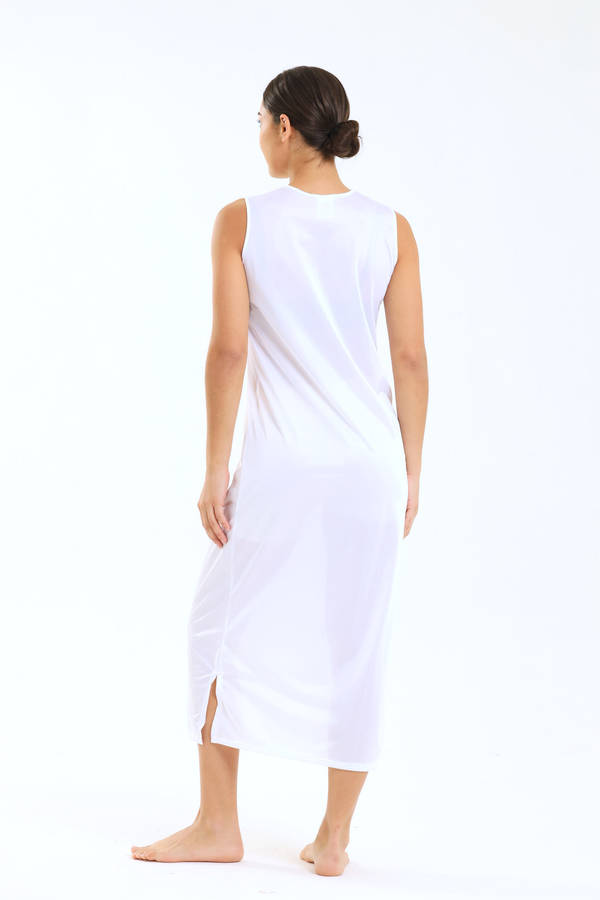 Senza® Wide Strap Full Length Slip Dress