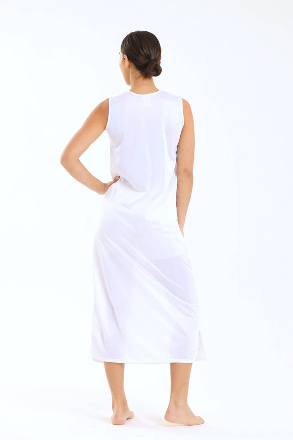 Senza® Wide Strap Full Length Slip Dress