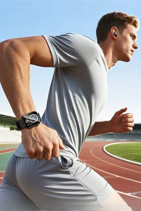 Hoco DYD05 2in1 Smart Watch With Bluetooth Headset