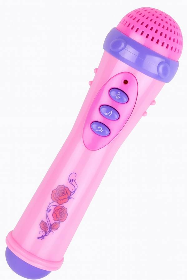Little Girls Mic Set With Batteries & Sunglasses