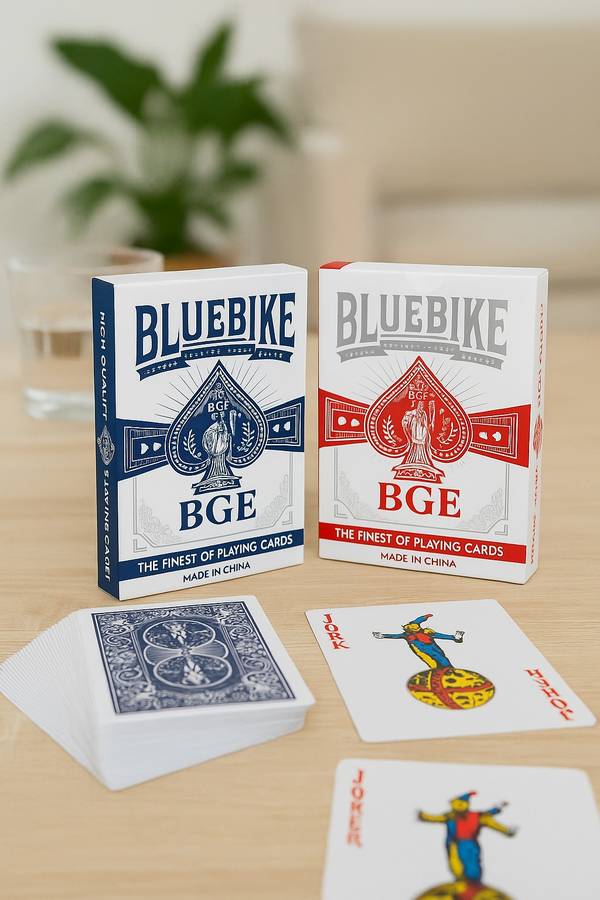 Senza® 2 Pack BluBike Playing Cards Plastic Coated