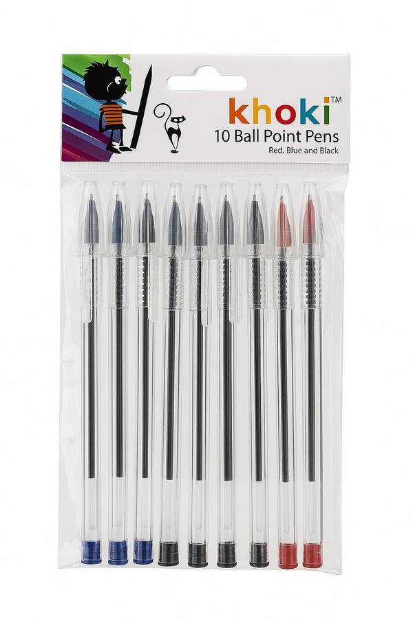 Khoki 10 Piece Ball Point Pen Set