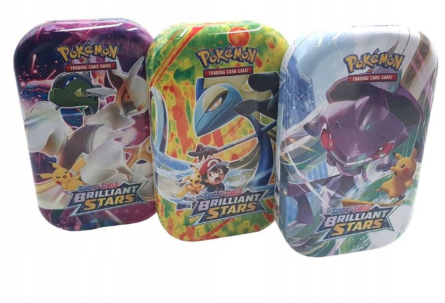 Original Pokemon Trading Card Game in Metal Tin + 30 Additional Cards