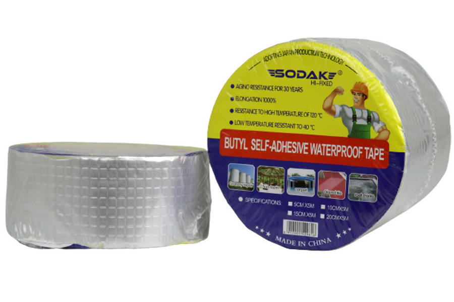 butyl waterproof tape 5cm x 5 mt