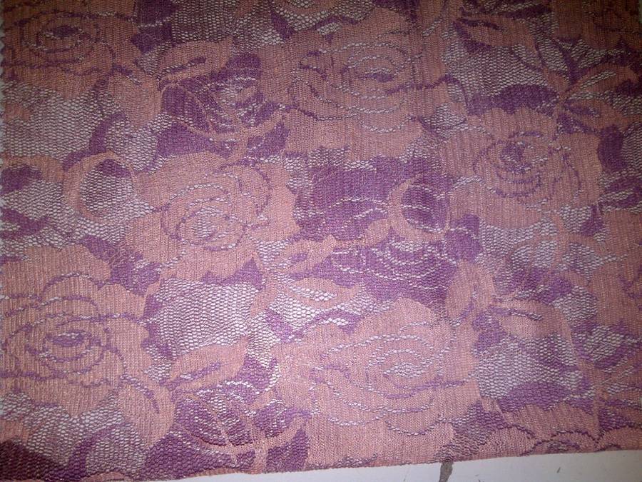 Two Tone Stretch Lace