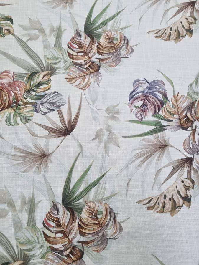 Printed Cotton Linen