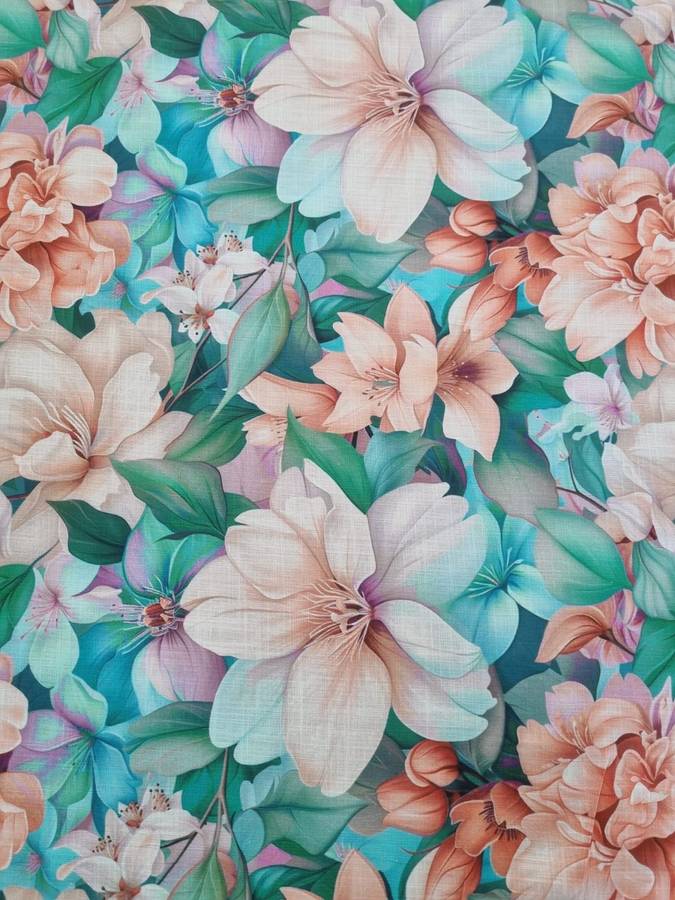 Printed Cotton Linen