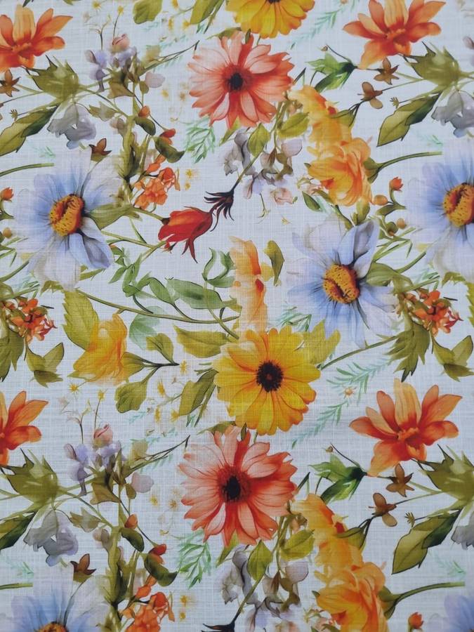 Printed Cotton Linen